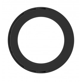Чёрное эрекционное кольцо No.42 Cockring