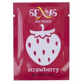 Набор из 50 пробников увлажняющей гель-смазки с ароматом клубники Silk Touch Stawberry по 6 мл. каждый